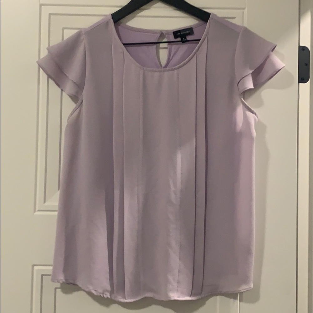 Lavender The Limited Blouse